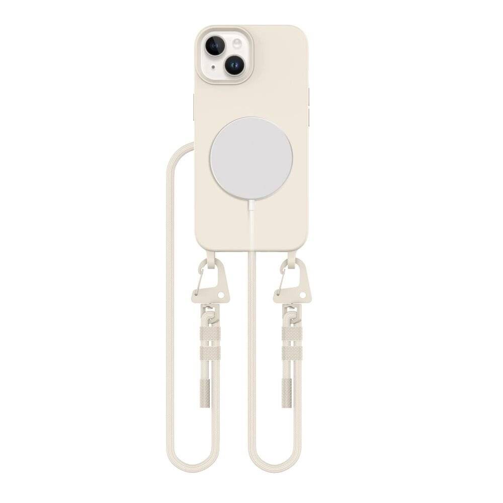 Tech-Protect MagNecklace MagSafe-Hülle iPhone 14 – Beige