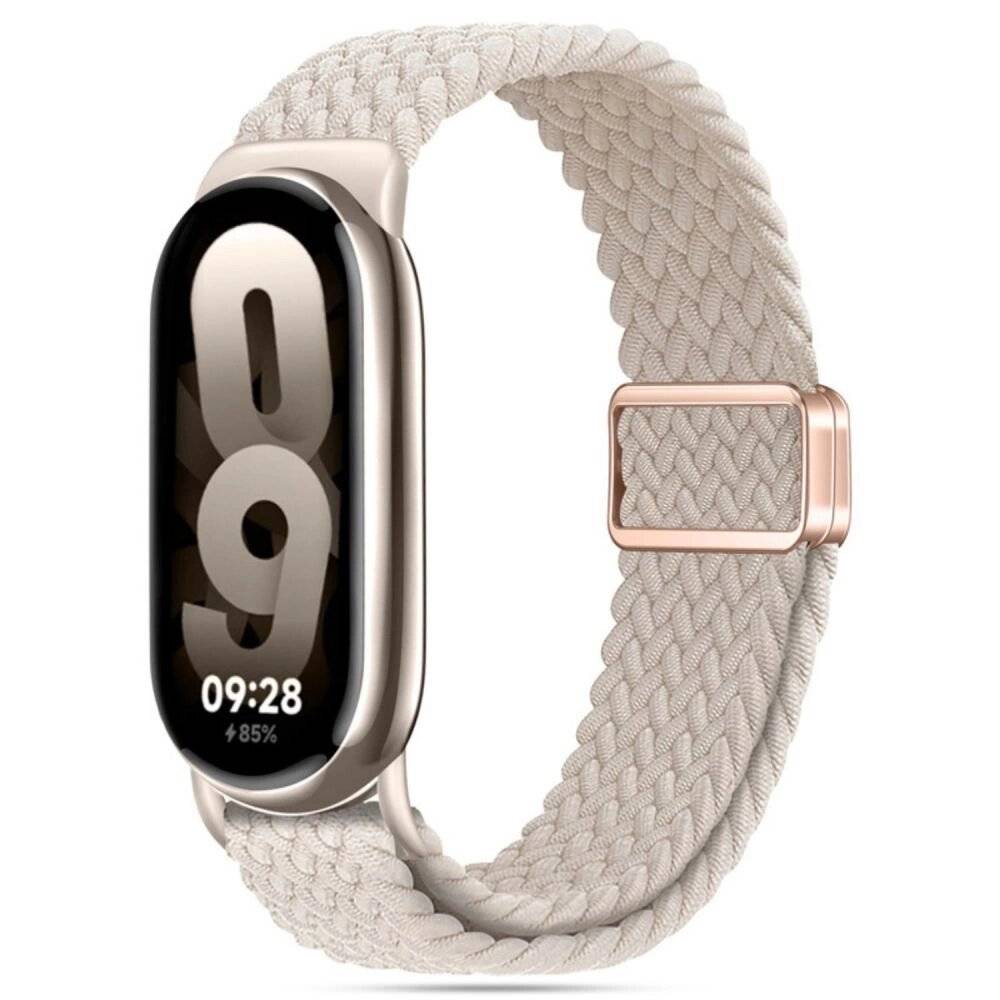 Tech-Protect NylonMag-Armband Xiaomi Smart Band 8 / 9 NFC - Beige