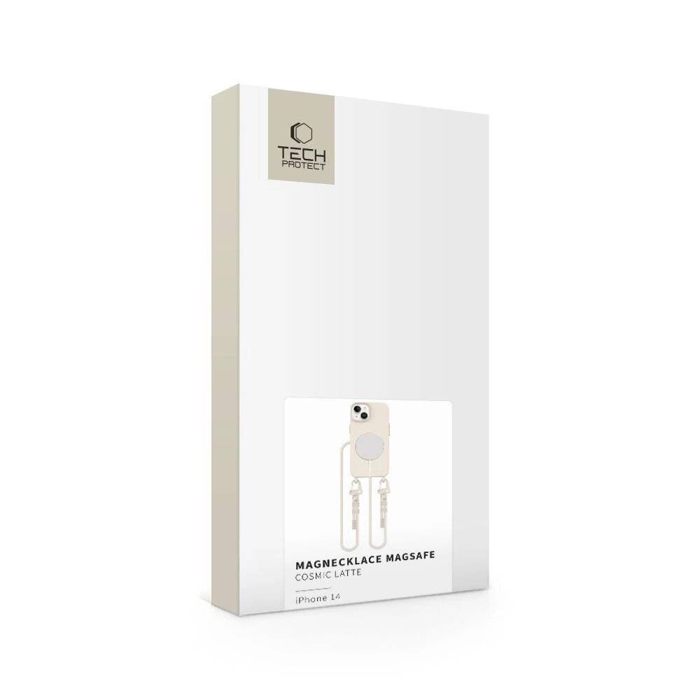 Tech-Protect MagNecklace MagSafe-Hülle iPhone 14 – Beige
