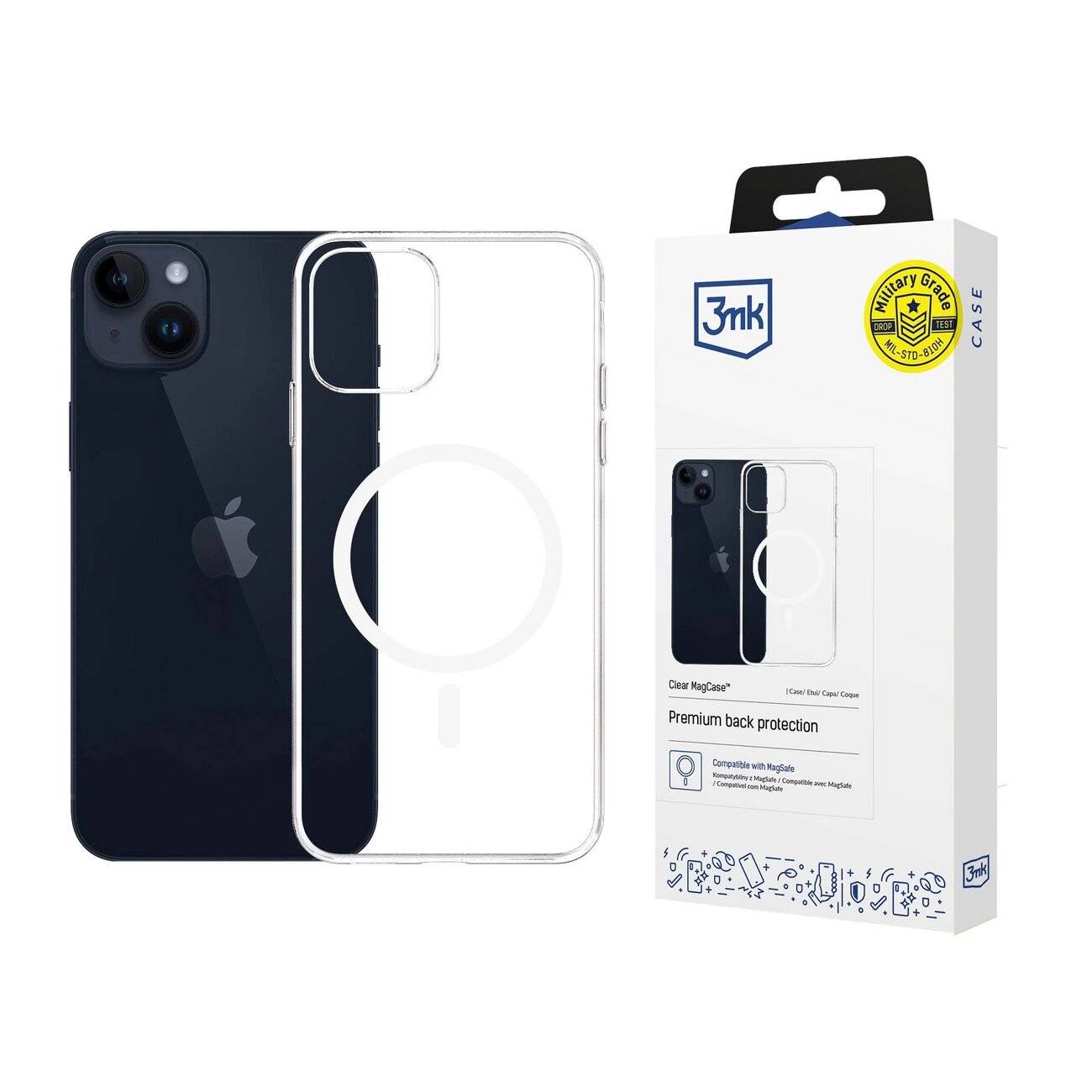 3mk Clear MagCase Hülle Apple iPhone 13 –