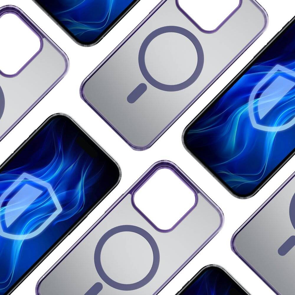 3mk Frosty MagCase Purple Hülle Apple iPhone 13 Pro Max –