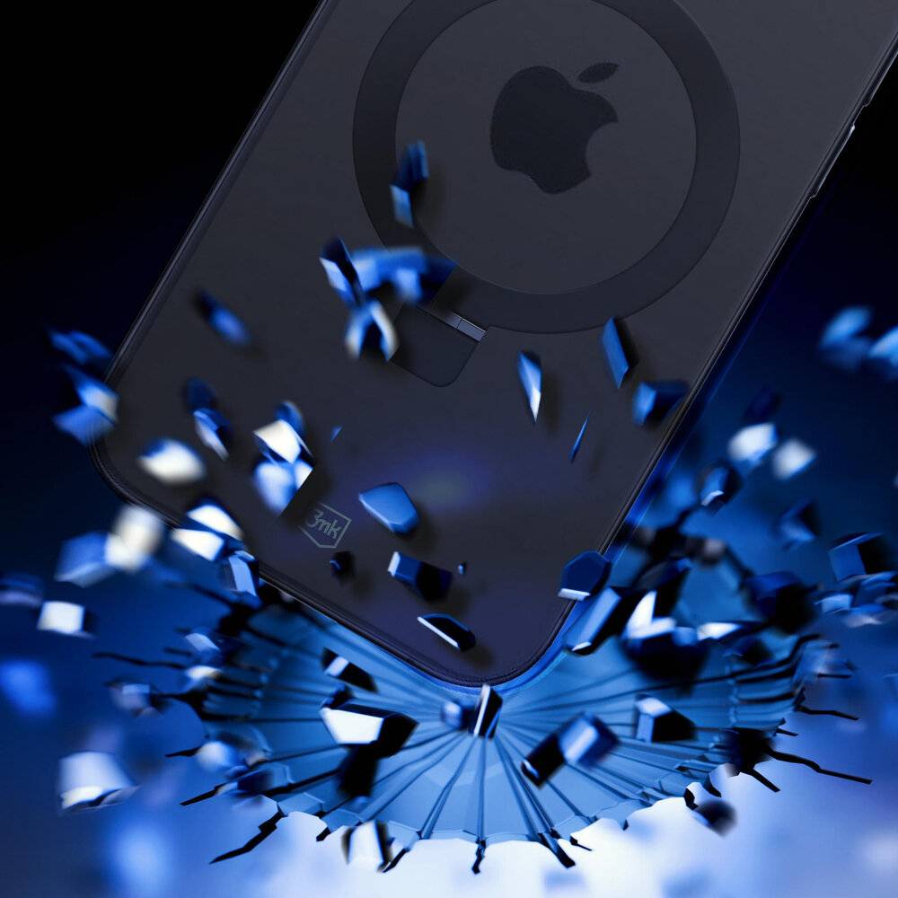 3mk Smoke Case Mag&Stand Hülle Apple iPhone 14 pro max – Schwarz