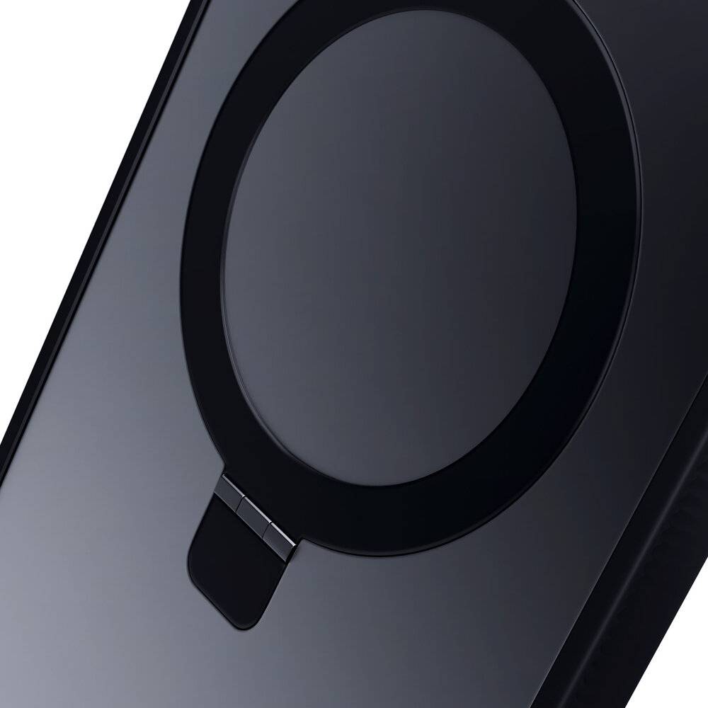 3mk Smoke Case Mag&Stand Hülle Samsung Galaxy S24+ - schwarz