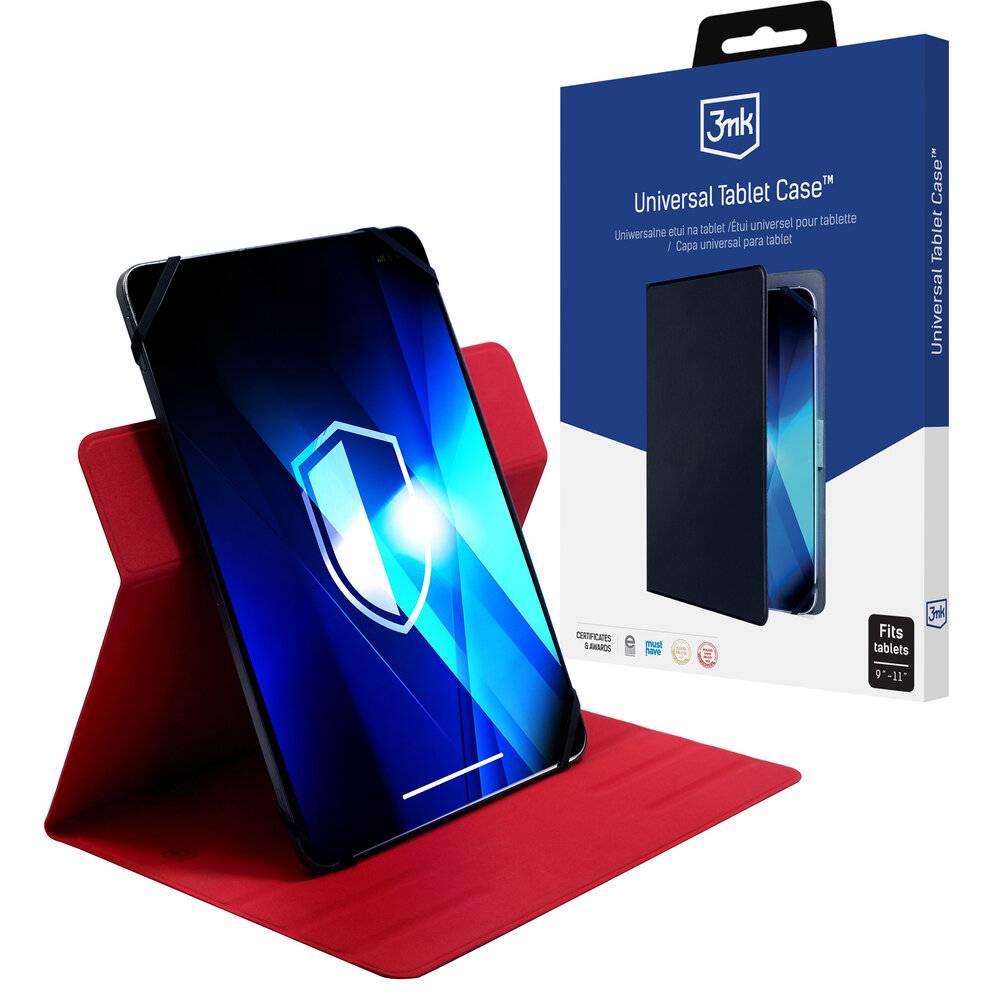 Universelle Tablet-Hülle 3mk Universal Tablet Case 9-11″ - rot