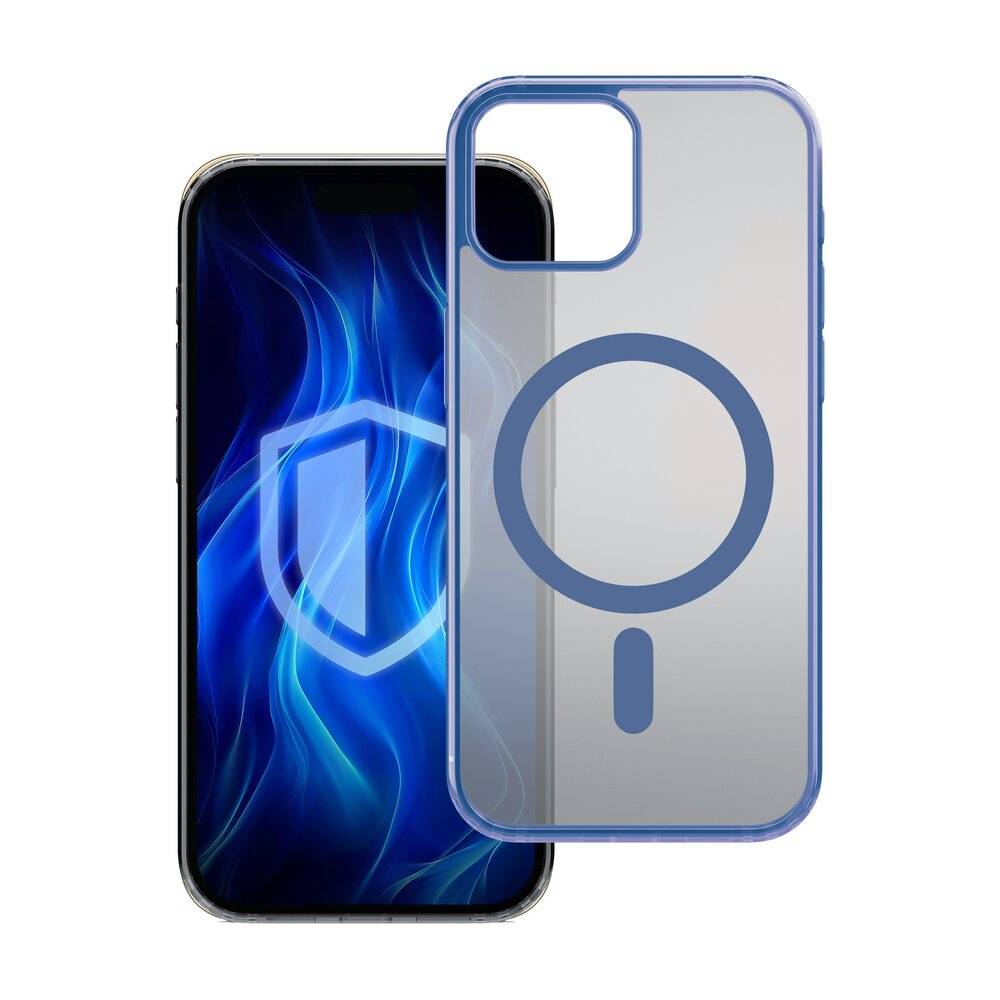 3mk Frosty MagCase Blue Hülle Apple iPhone 12 Pro Max – transparent
