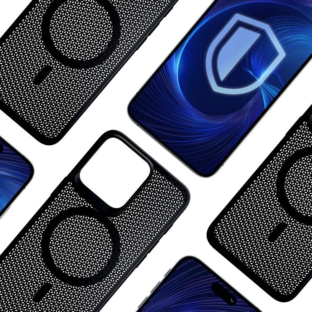 3mk COOLing MagCase Hülle Apple iPhone 14 Pro – Schwarz