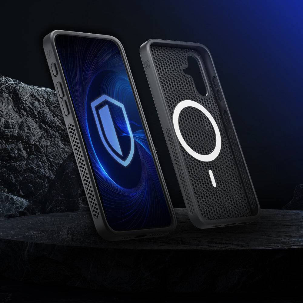 Vorschlaghammer schlägt auf ein Smartphone-Display und verursacht Risse und Beschädigungen. Die Einfügung zeigt ein Verbotsschild über einer CD, das auf Haltbarkeit hinweist.