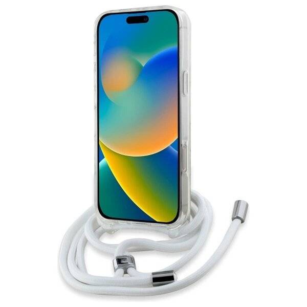 Karl Lagerfeld Crossbody IML Head Magsafe Hülle iPhone 16 – transparent