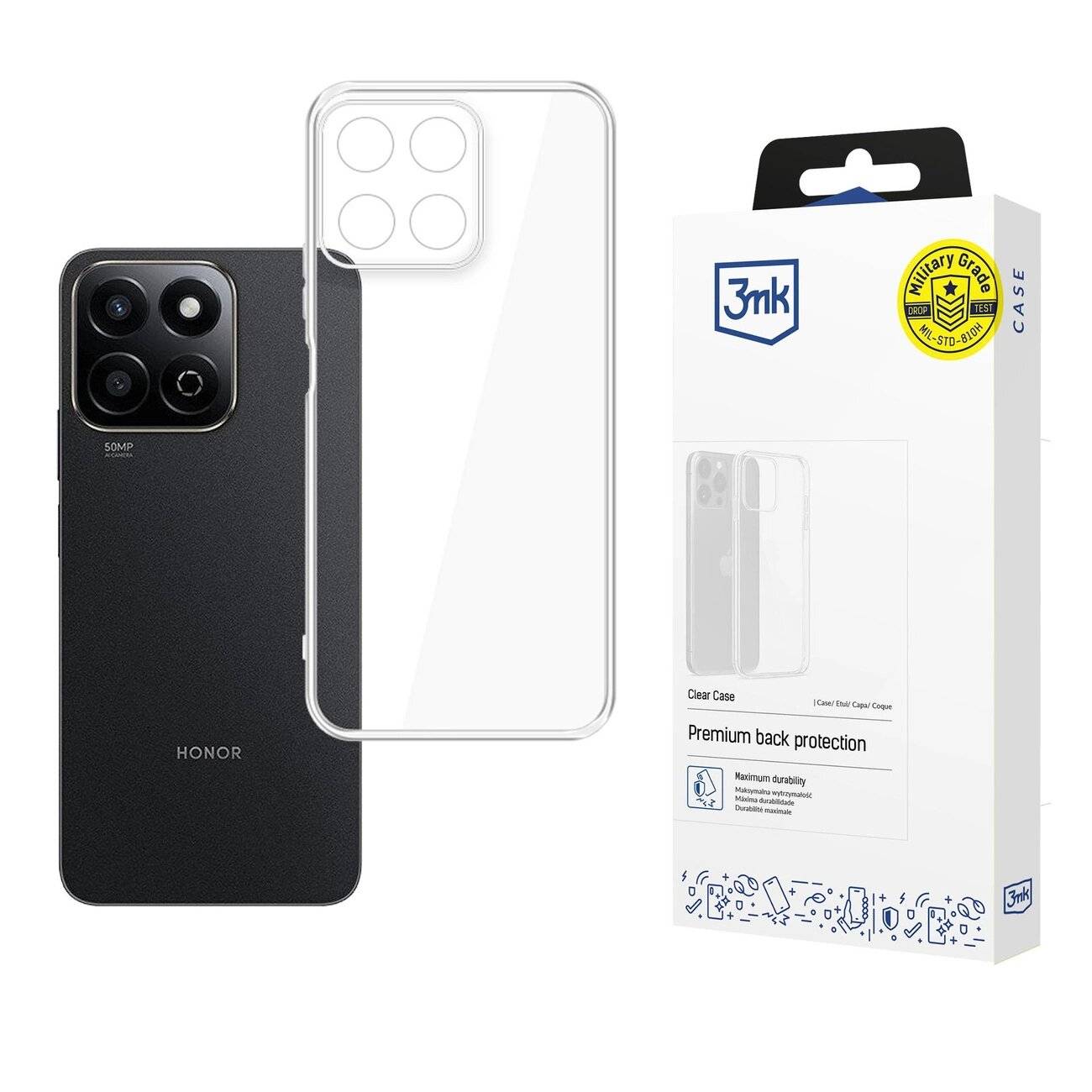 3mk Clear Case Honor 200 Smart –