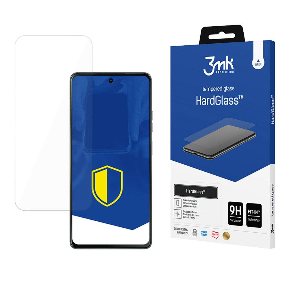 Gehärtetes Glas 3mk HardGlass Motorola Moto G75