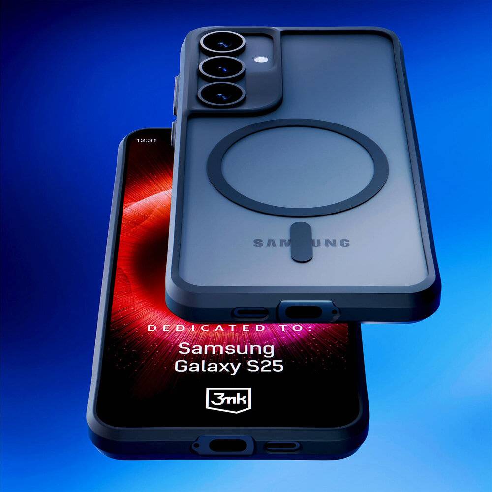 3mk Satin Armor MagCase Hülle Samsung Galaxy S25 – transparent