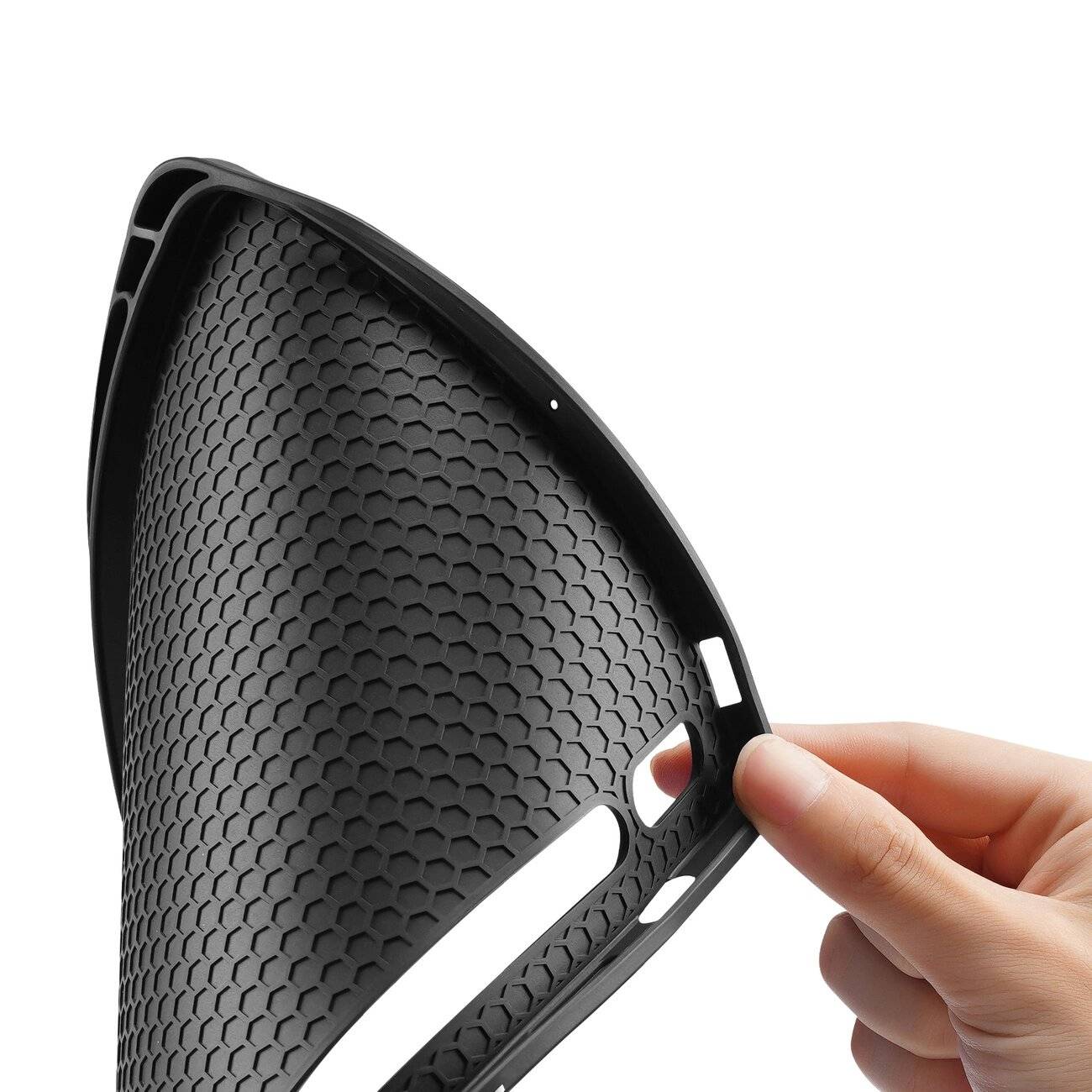 Dux Ducis Domo Öko-Lederhülle Ständer Samsung Tab S10+ / S9+ S9 FE+ – Schwarz