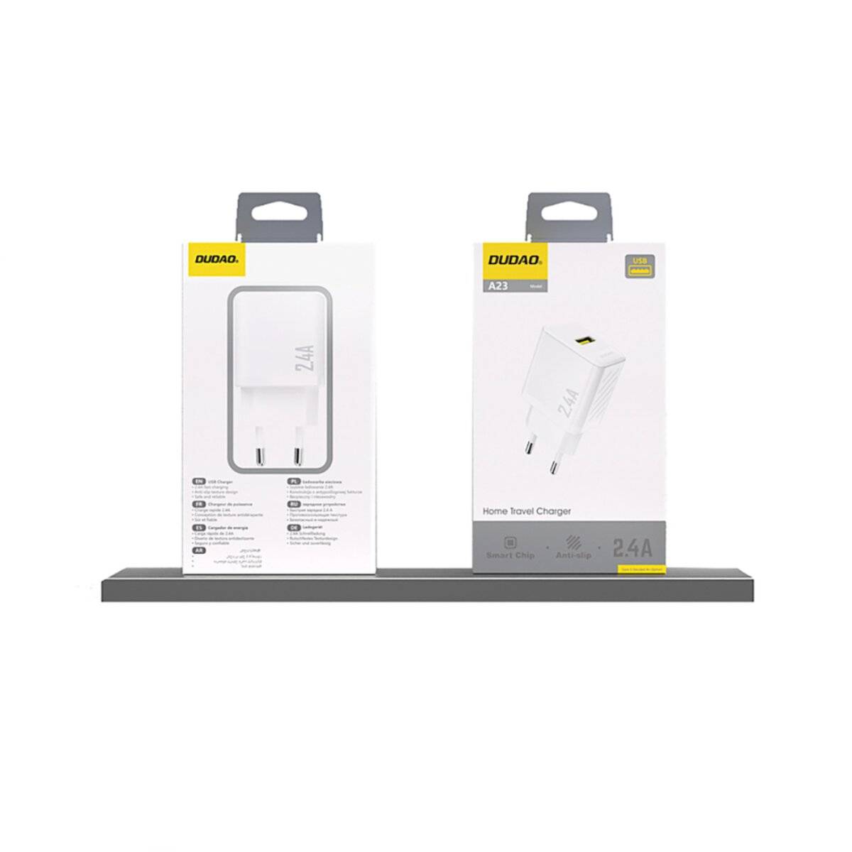 Dudao A23 2.4A USB-A Ladegerät - Weiß