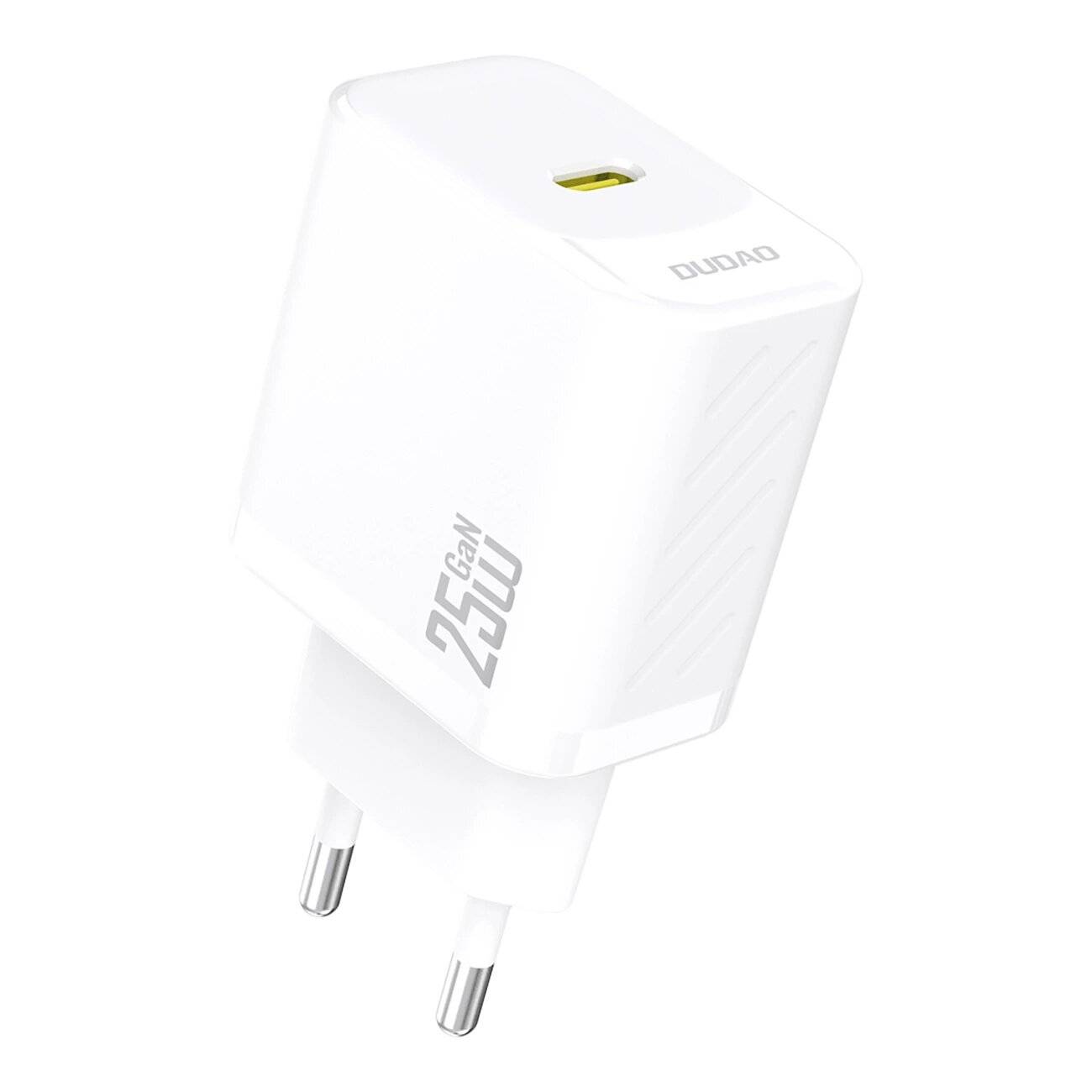 Dudao A27 25W GaN USB-C Wandladegerät - Weiß
