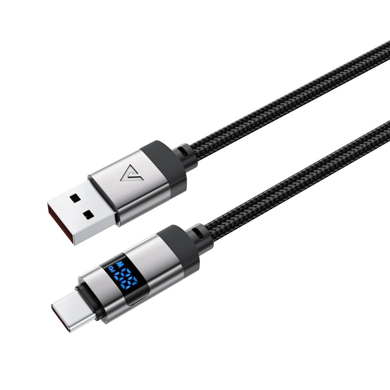 Acefast C15-04 USB-A - USB-C Kabel Display 480Mb/s 66W 1,2m Schwarz
