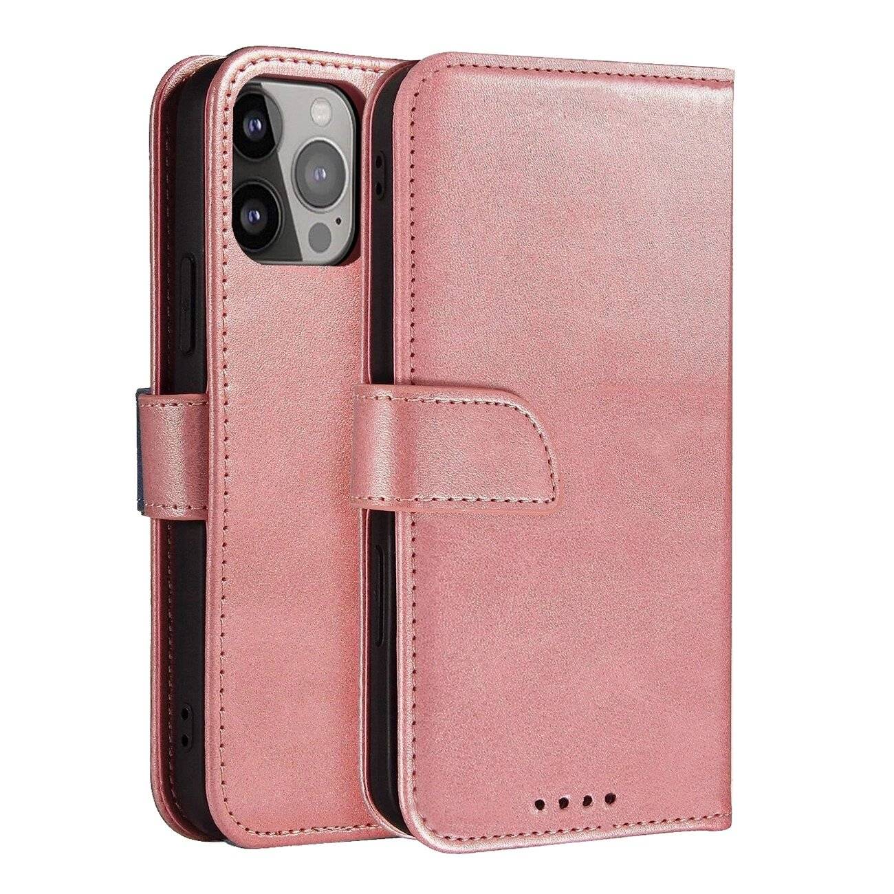 Magnet Case Klappe Samsung Galaxy S25+ – rosa