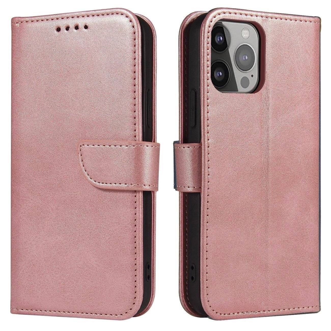 Magnet Case Klappe Samsung Galaxy S25 Ultra – rosa