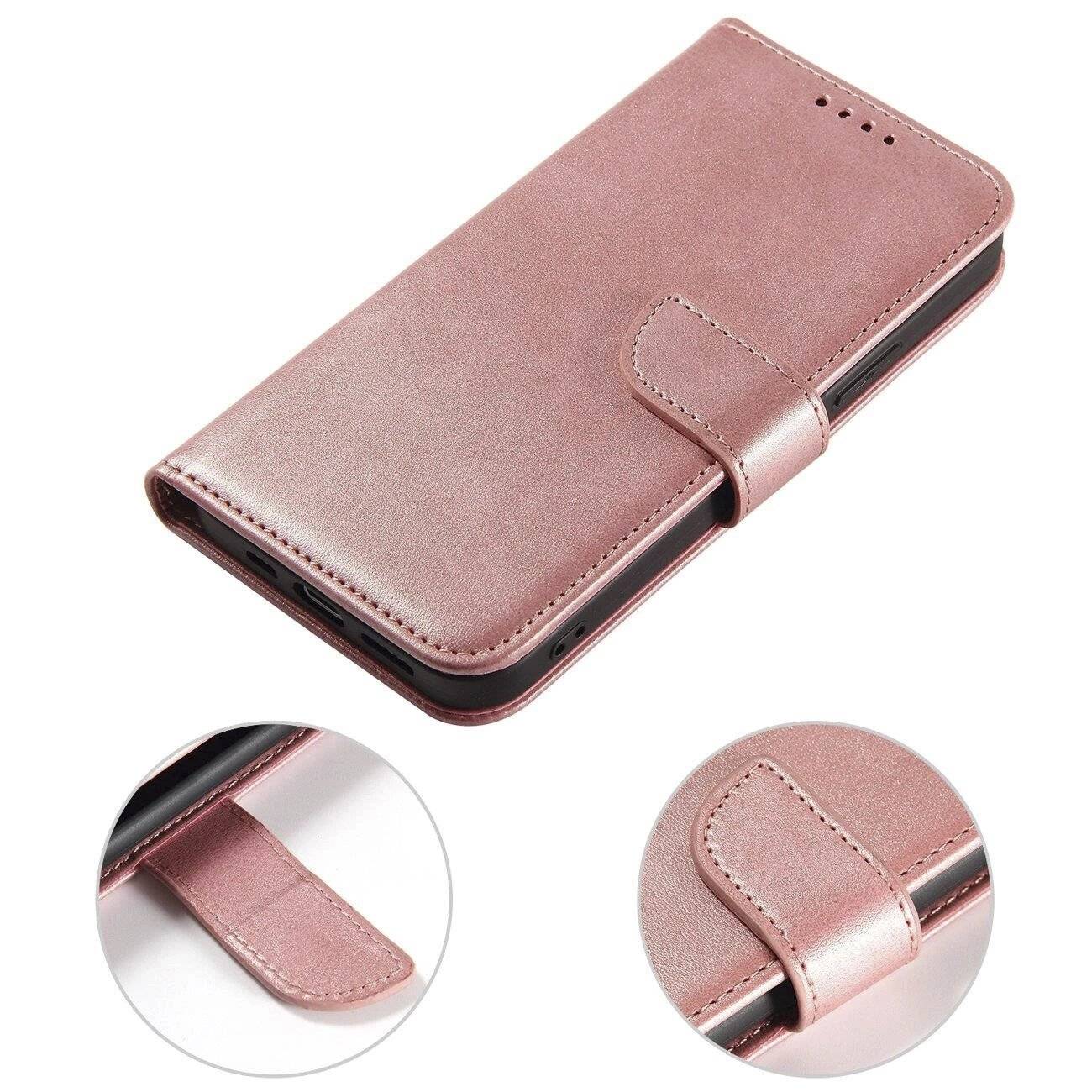 Magnet Case Klappe Samsung Galaxy S25+ – rosa