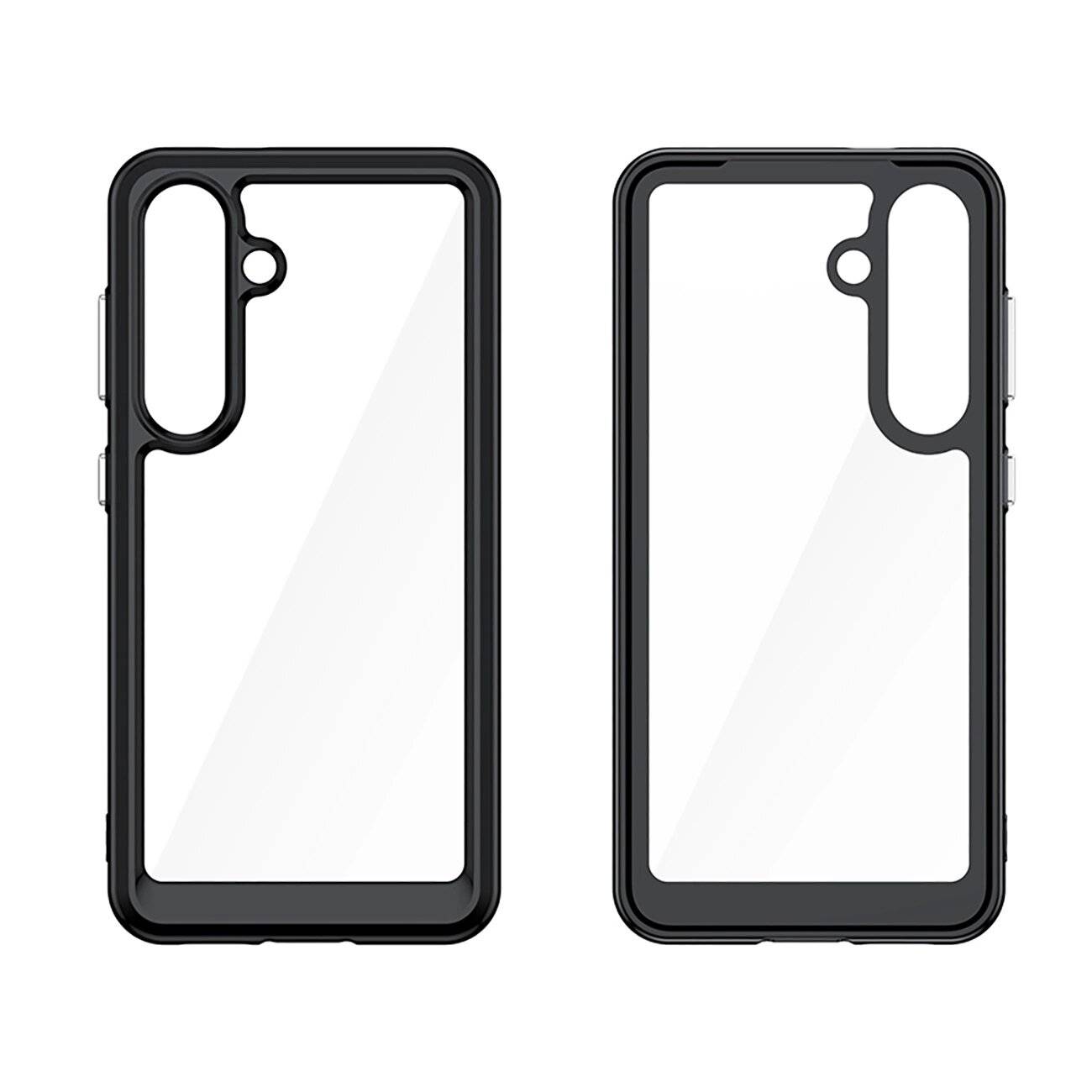 Outer Space Case Silikonhülle Gelrahmen Samsung Galaxy S25 – Schwarz