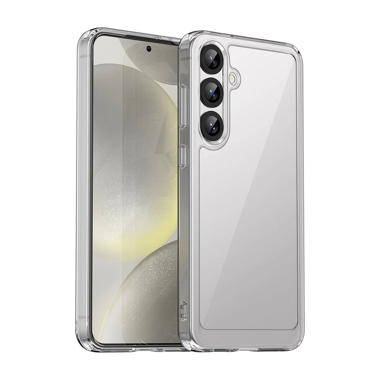 Outer Space Case Silikonhülle Gelrahmen Samsung Galaxy S25+ – transparent