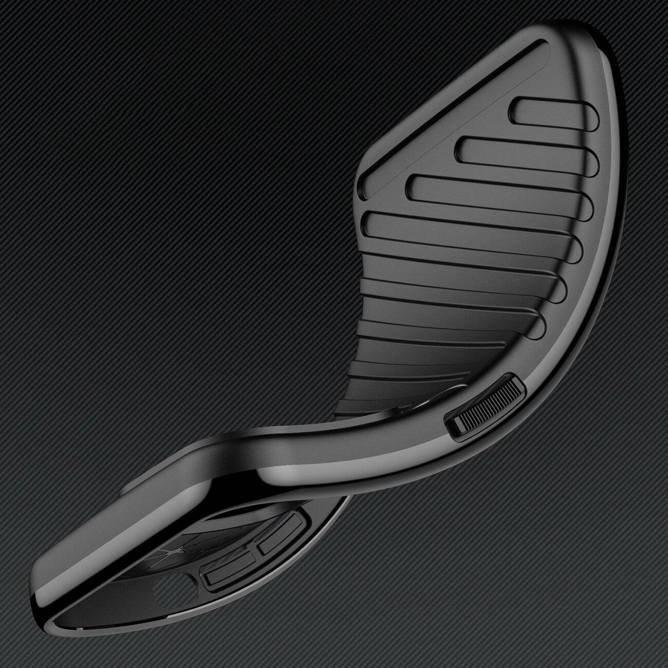 Thunder Case Hülle Samsung Galaxy S25 Ultra Silikon Panzerhülle - Schwarz