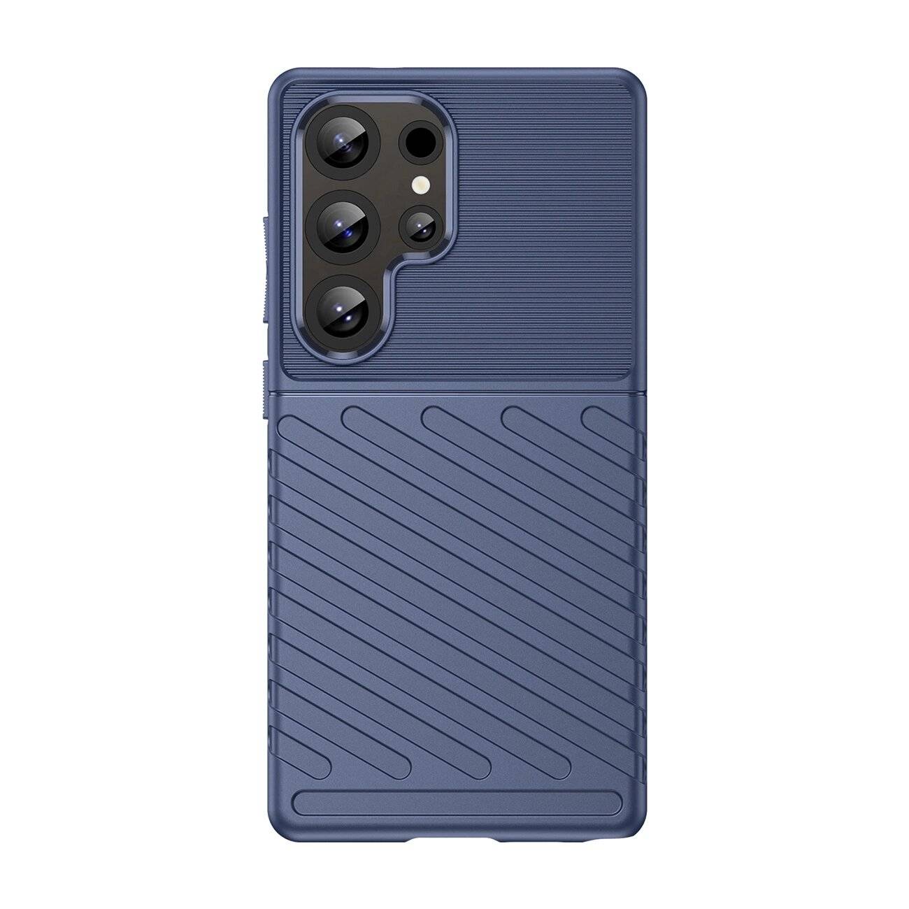 Thunder Case Hülle Samsung Galaxy S25 Ultra Silikon Panzerhülle - Blau