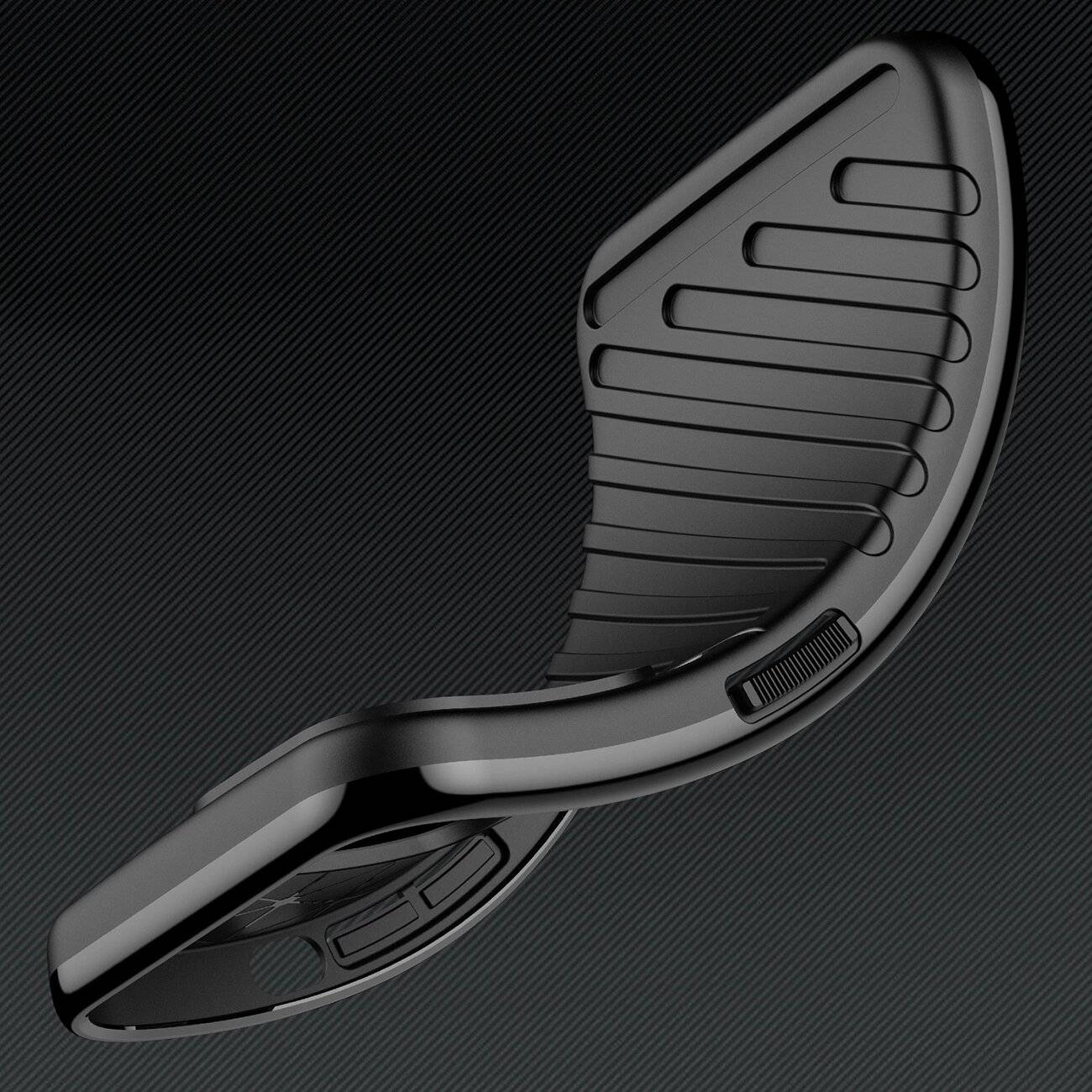 Thunder Case Samsung Galaxy A26 Silikon Panzerhülle - Schwarz