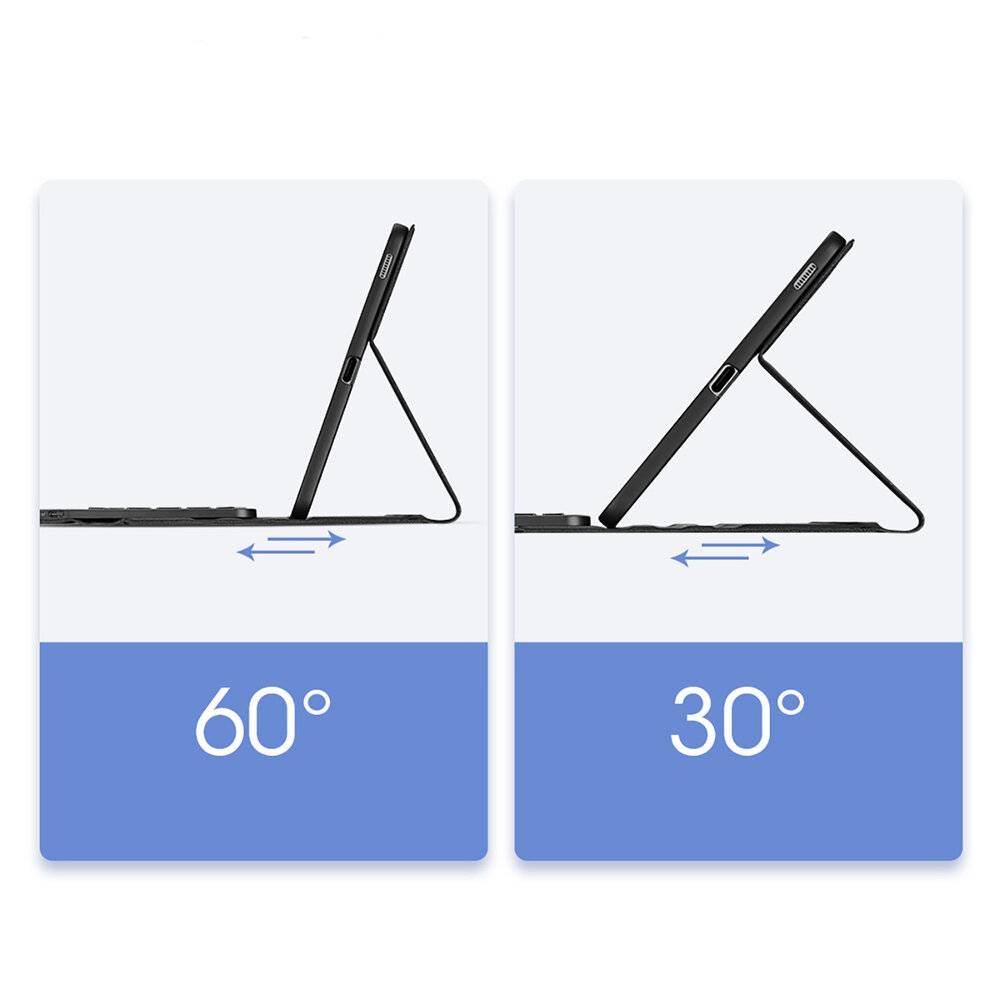 Dux Ducis Bluetooth-Tastaturhülle TK-Serie Samsung Tab S6 Lite – Schwarz