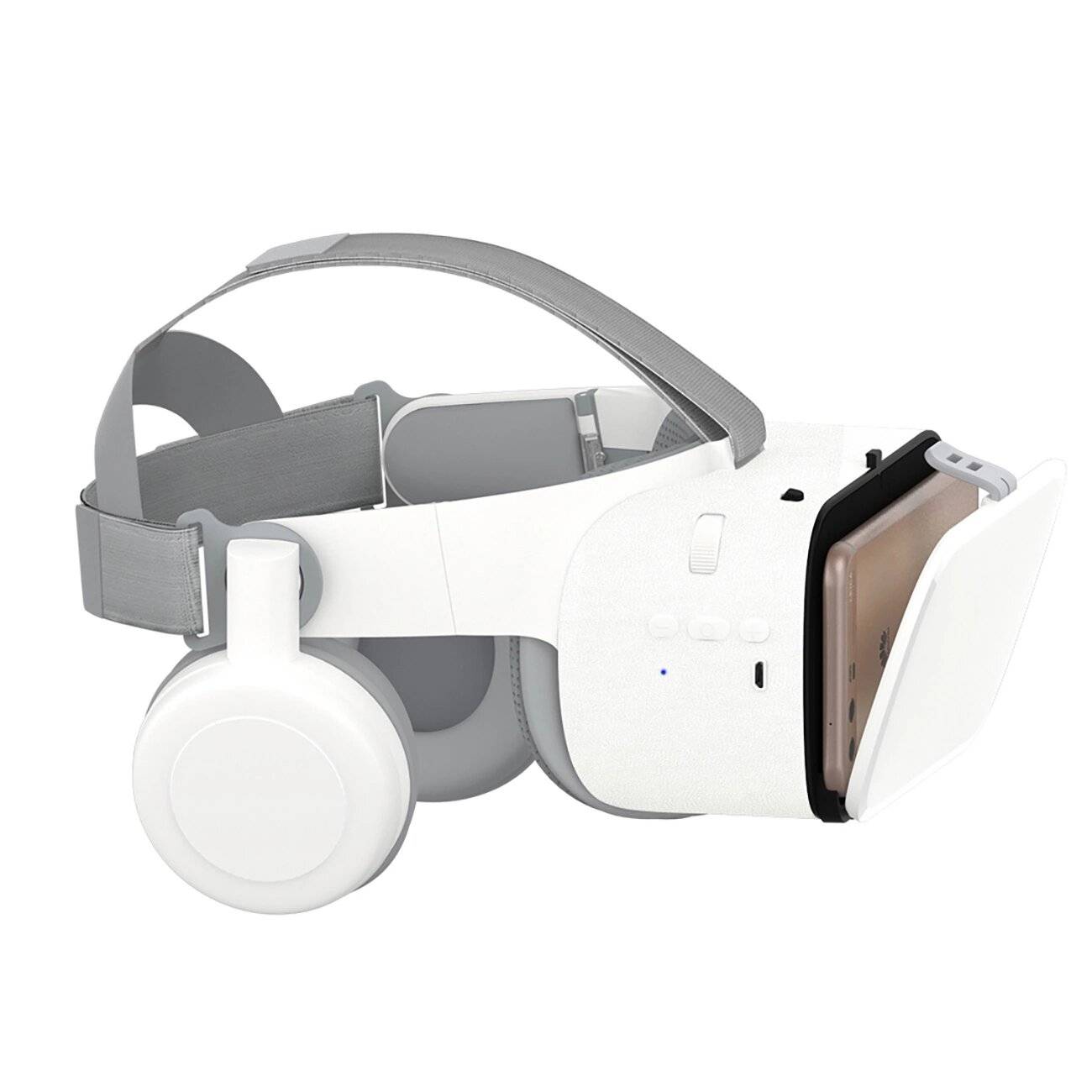 3D-VR-Brille BoboVR Z6-Telefon Kopfhörern – weiß