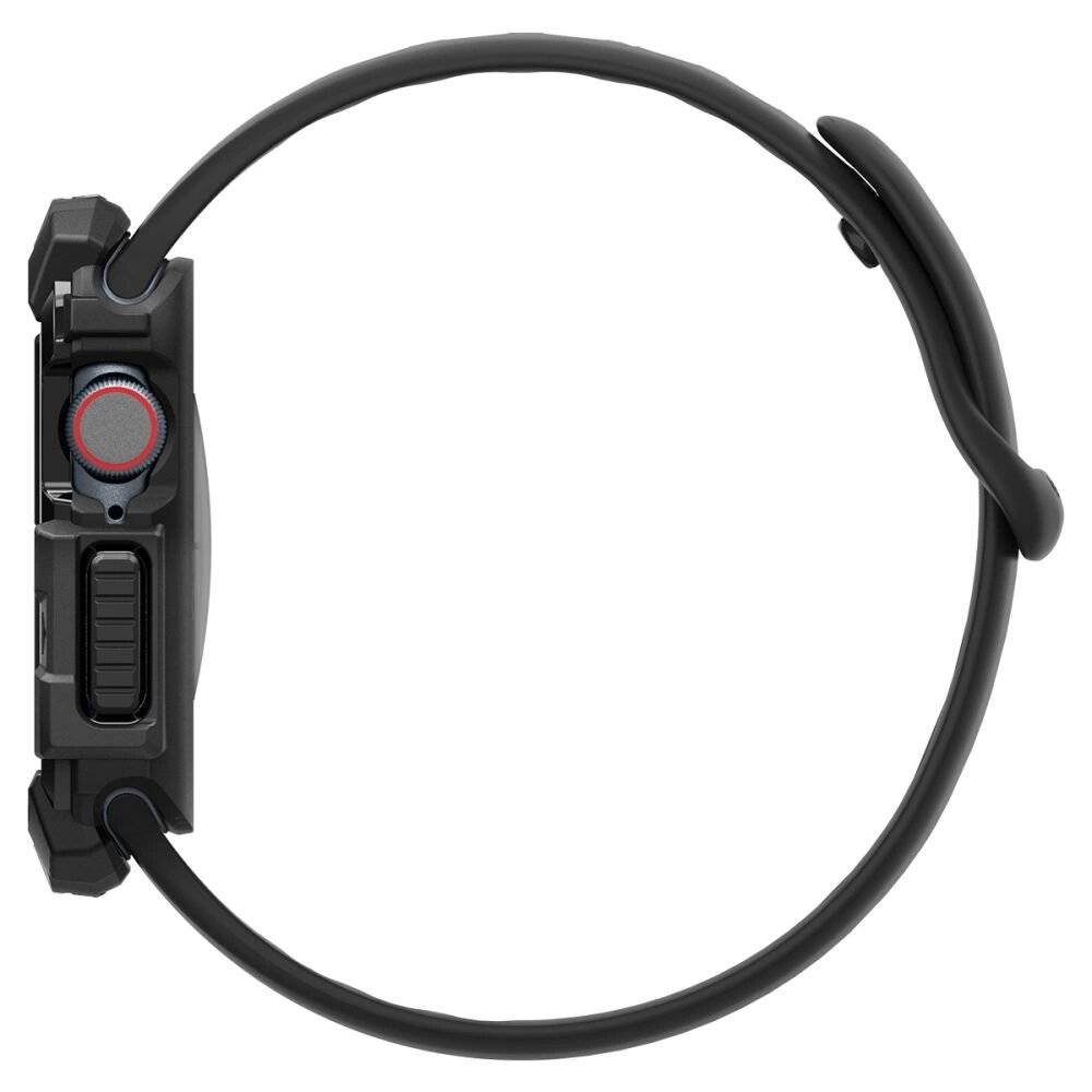 Spigen Rugged Armor Hülle Apple Watch 10 46 mm – Schwarz