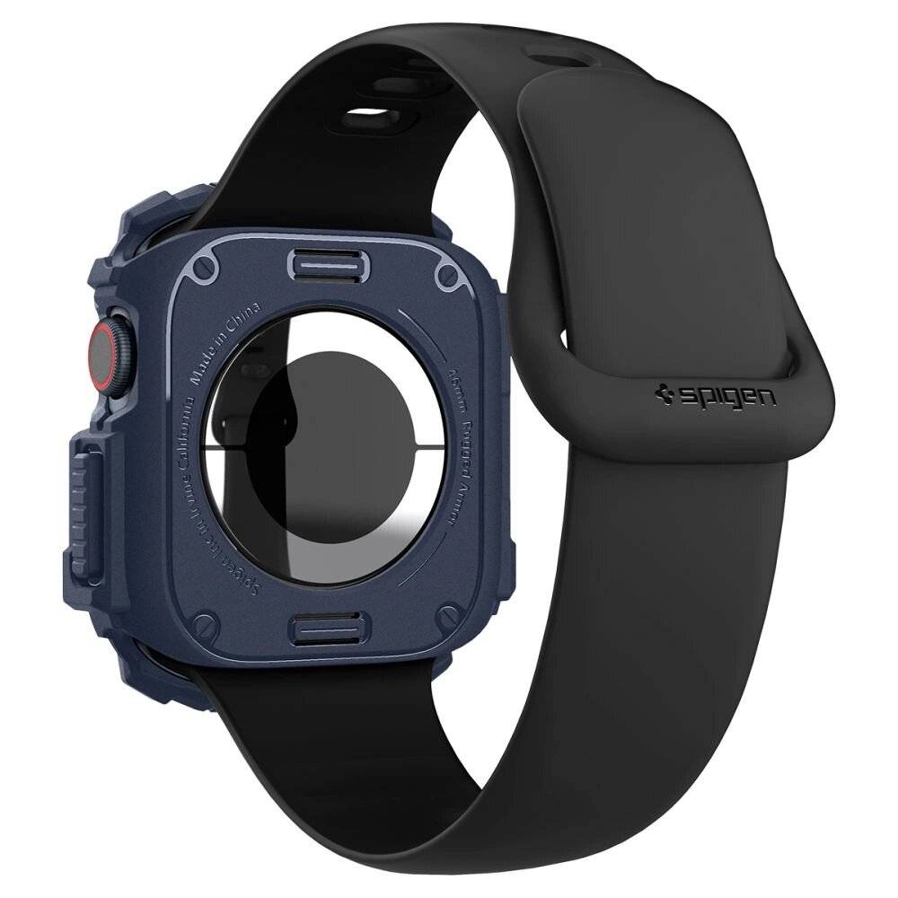 Spigen Rugged Armor Hülle Apple Watch 10 46 mm – Marineblau
