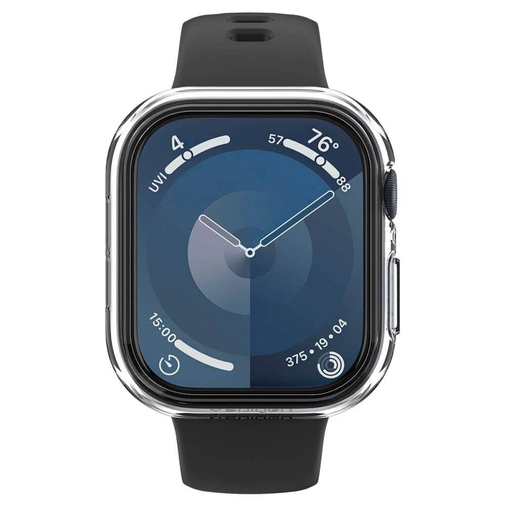 Spigen Thin Fit Hülle Apple Watch 10 46 mm – transparent