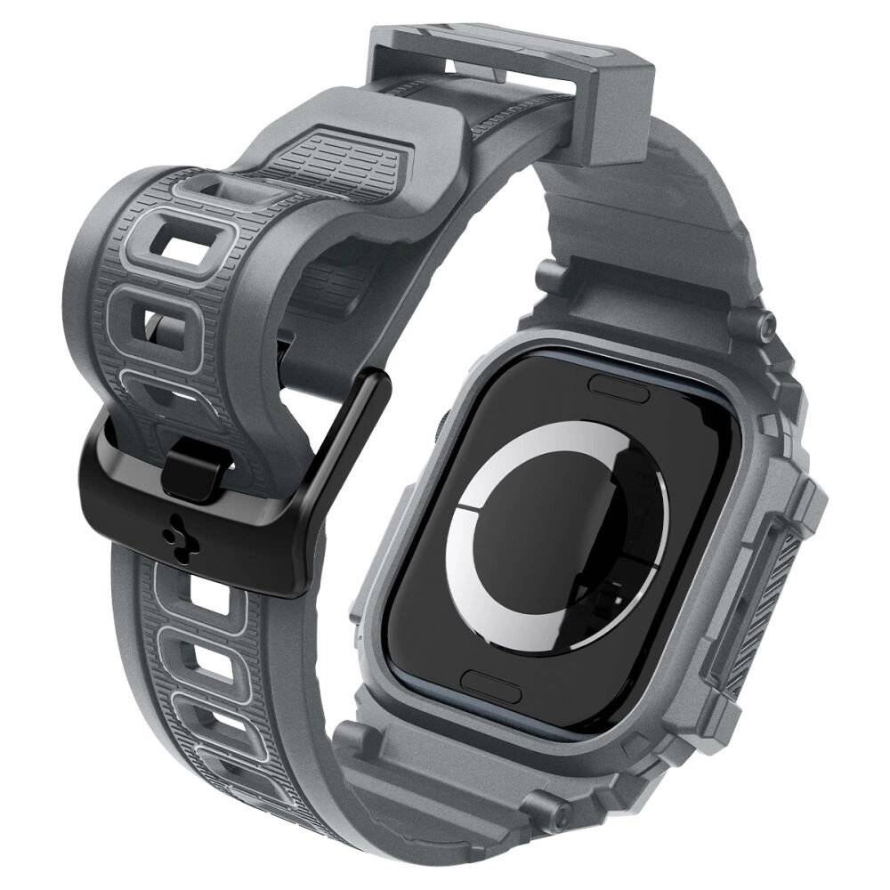 Spigen Rugged Armor Hülle Apple Watch 10 46 mm – Grau