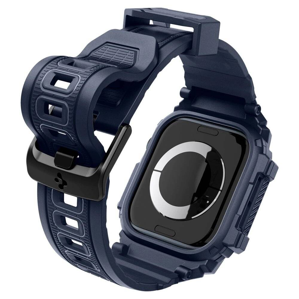 Spigen Rugged Armor "Pro" Apple Watch Armband 46mm - Blau