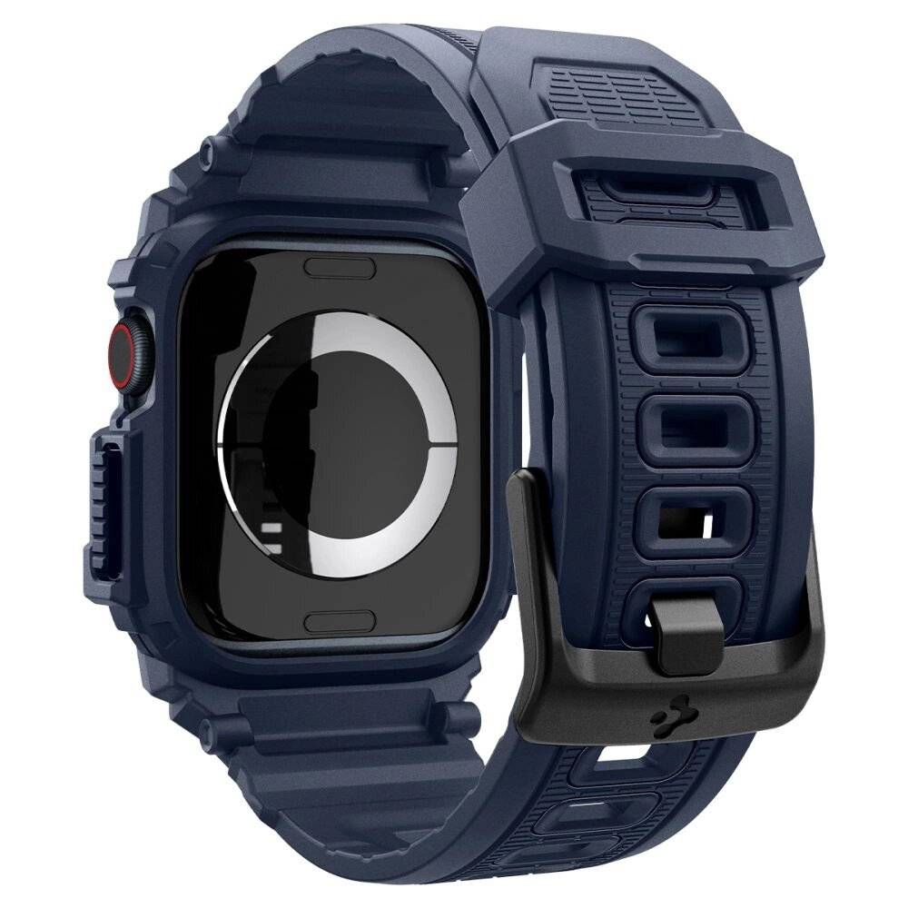 Spigen Rugged Armor "Pro" Apple Watch Armband 46mm - Blau
