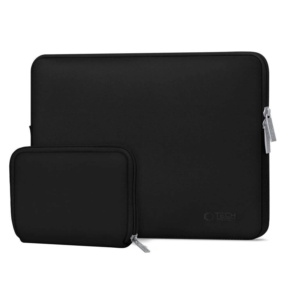 Tech-Protect NeoSlim 15–16" Laptoptasche – Schwarz