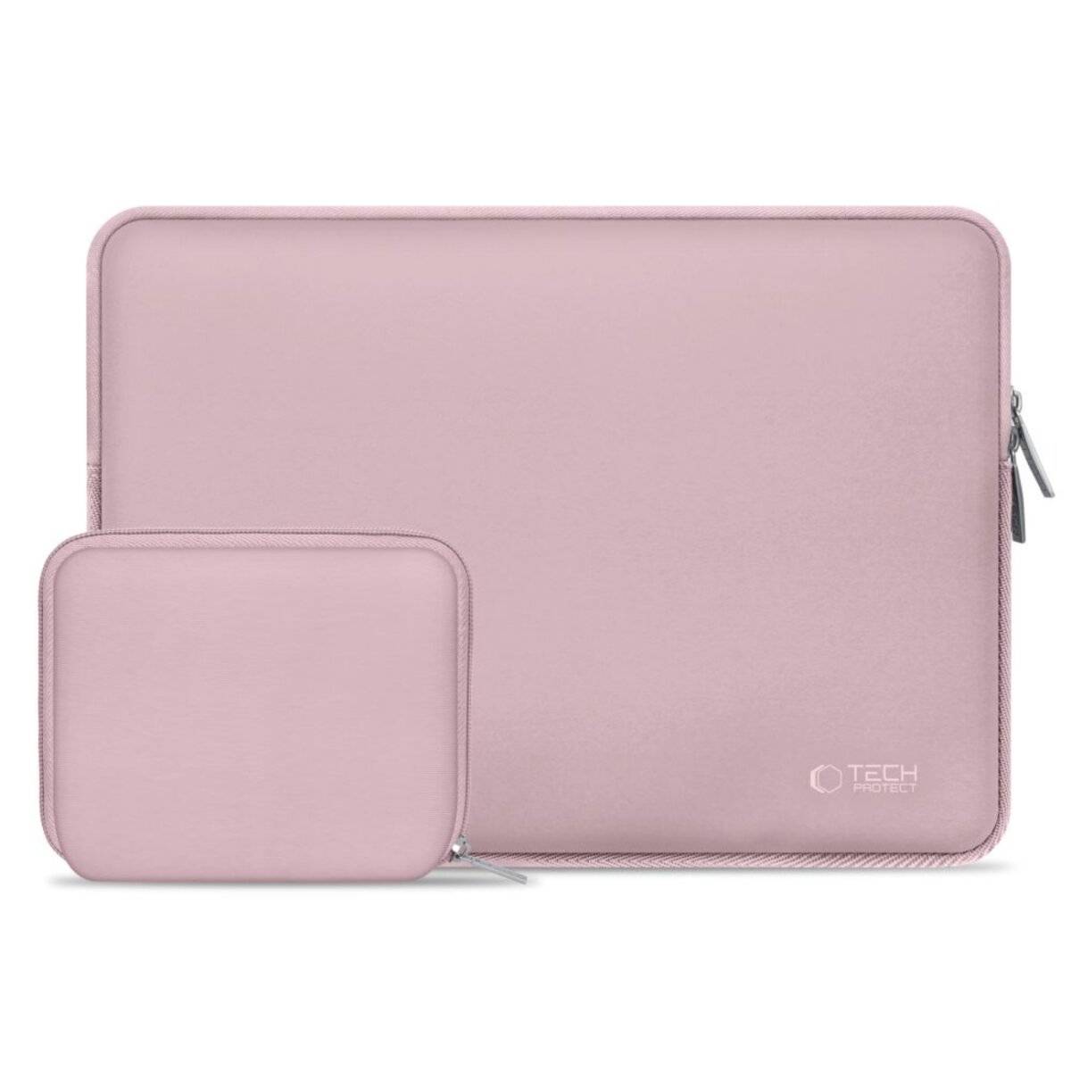 Rosa Laptop- und Tablet-Schutzhüllen mit Reißverschluss von Tech Gear.