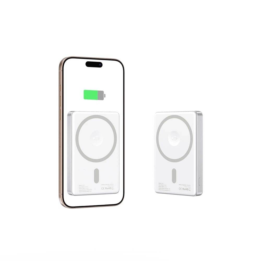 Powerbank Tech-Protect PB33 LifeMag MagSafe 5000mAH - Silber