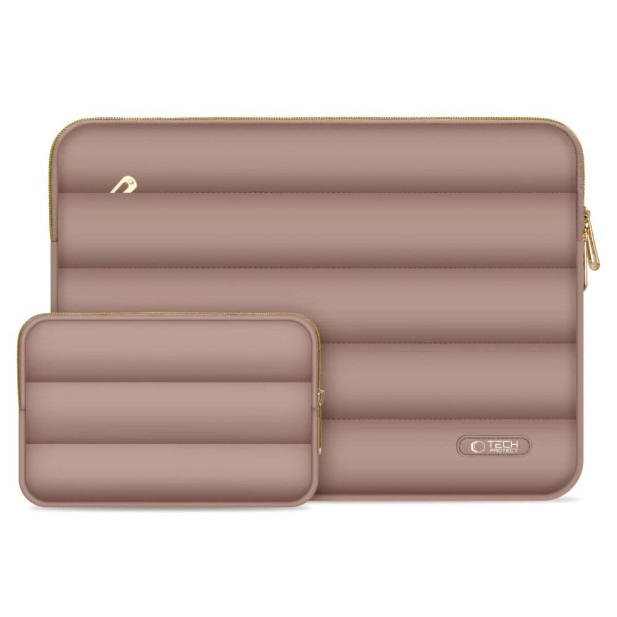 Tech-Protect Puffy 13-14″ Laptoptasche - Braun