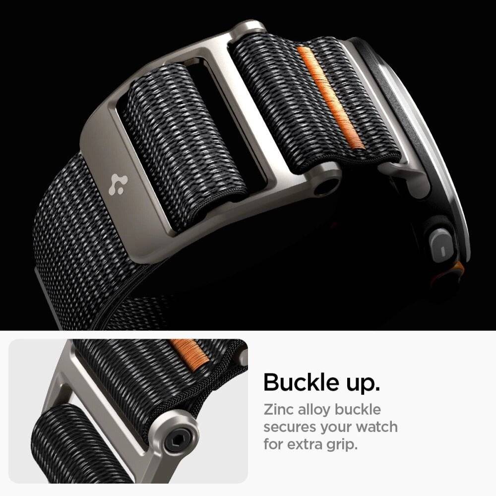 Spigen DuraPro Armband Samsung Galaxy Watch Ultra 47 mm – Schwarz