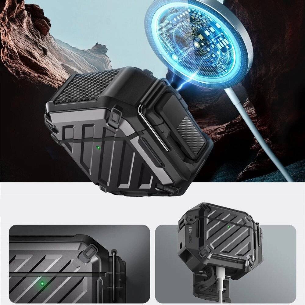 Supcase Unicorn Beetle Pro Hülle AirPods 4 – Schwarz