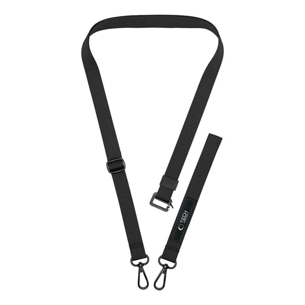 Tech-Protect C65 Seil-Umhängeleine – Schwarz