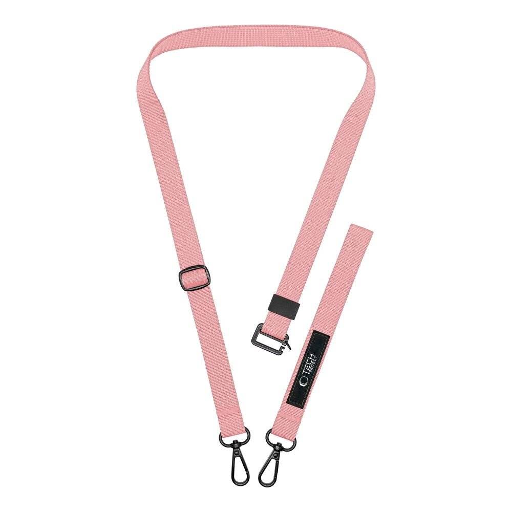 Tech-Protect C65 Seil-Umhängeleine – Pink