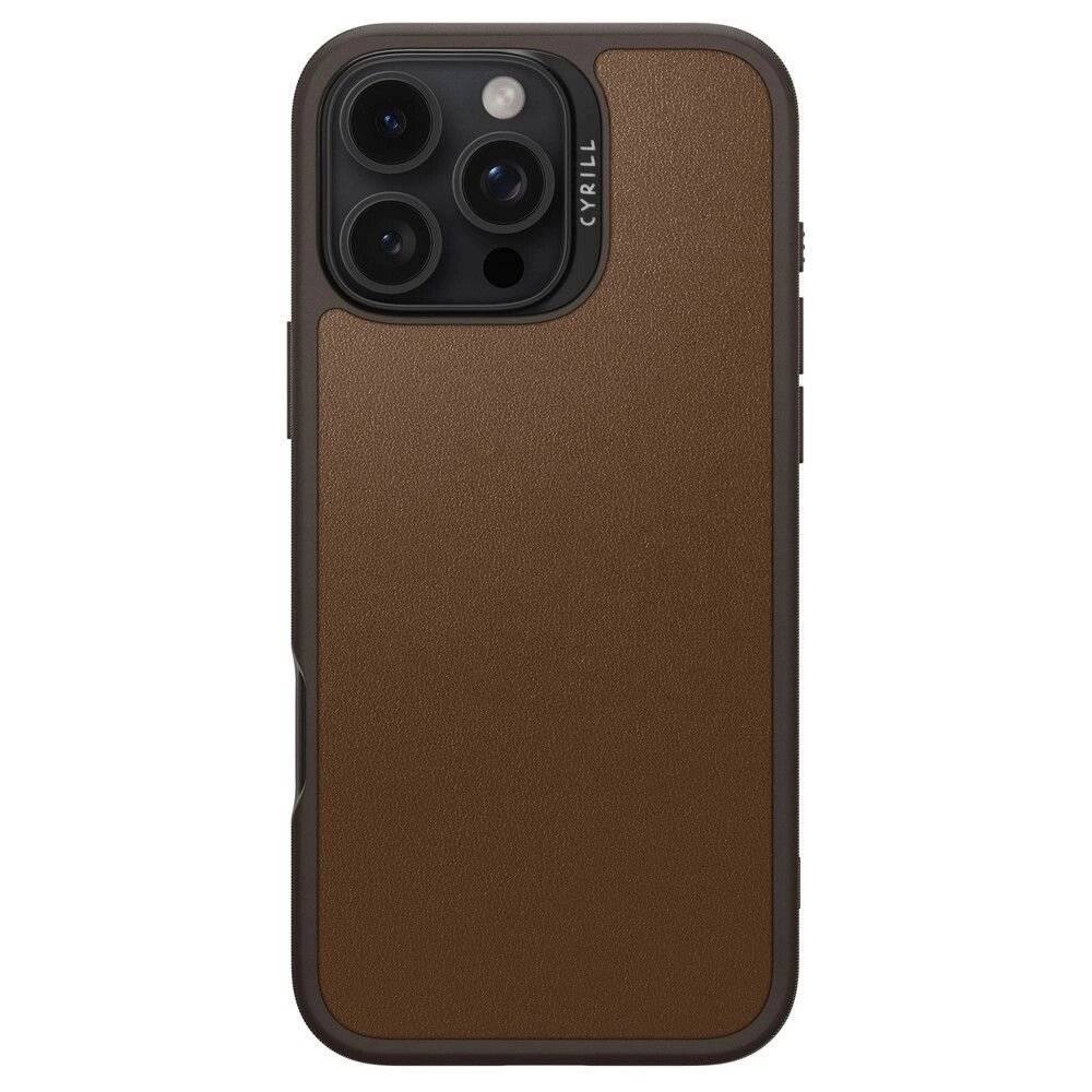 Spigen Cyrill Kajuk Mag Hülle iPhone 16 Pro Max – braun