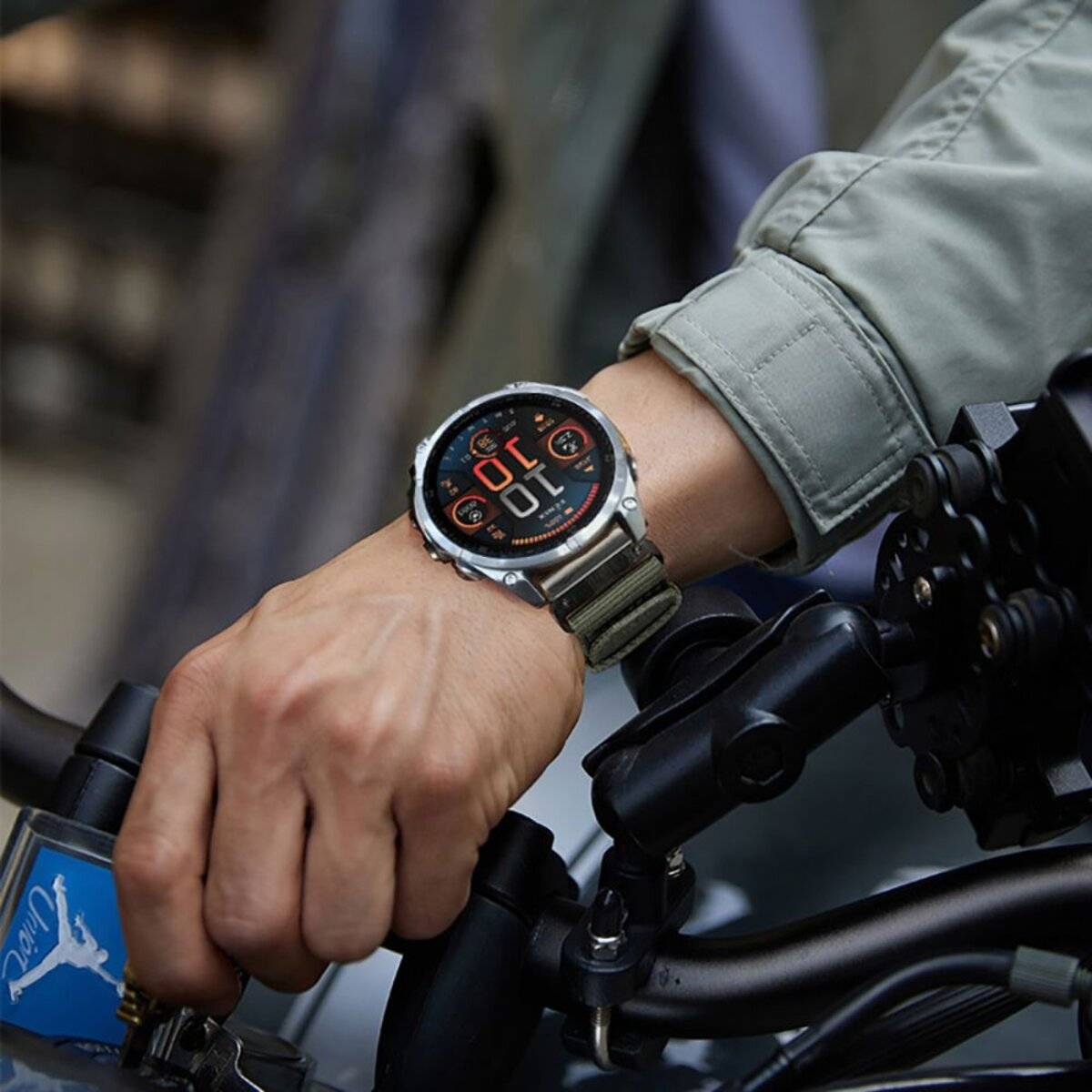 Tech-Protect Nylonband Garmin Fenix ​​​​5X / 5X PLUS 6X PRO 7X 8 51 mm – grün