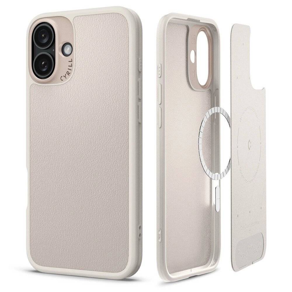 Spigen Cyrill Kajuk Mag Hülle iPhone 16 – Beige