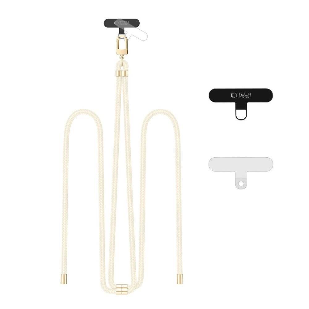 Tech-Protect C7S Seil-Umhängegurt – Beige