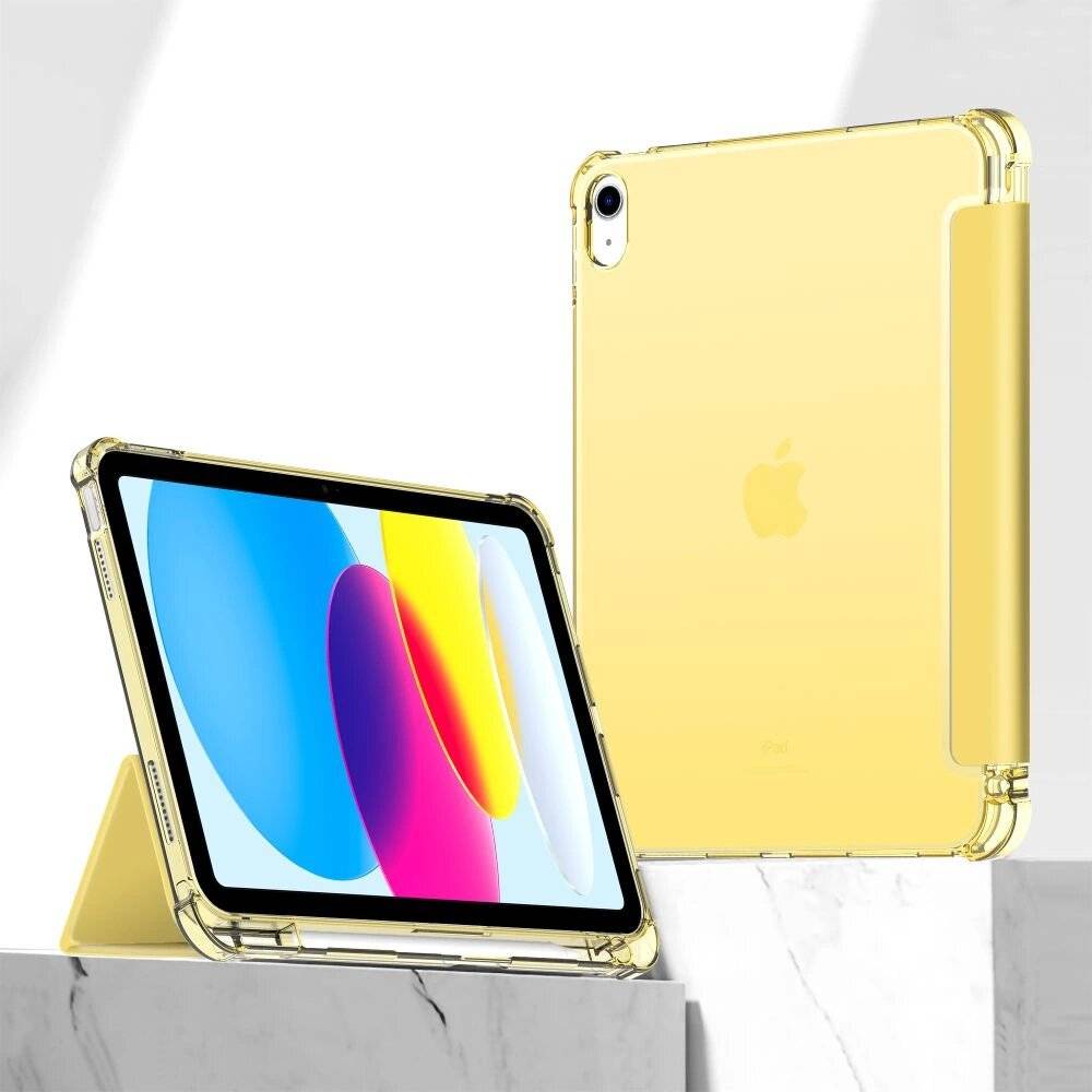 Tech-Protect SC Pen Hybrid Hülle iPad 10 / 2022 – Gelb Transparent
