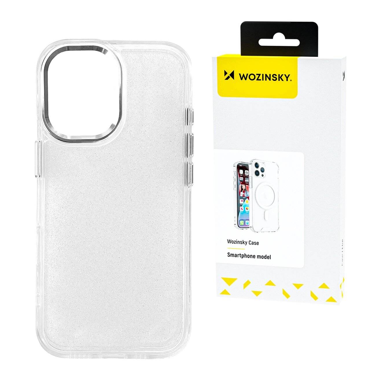 Wozinsky Glitter Case Samsung Galaxy S24 FE - transparent