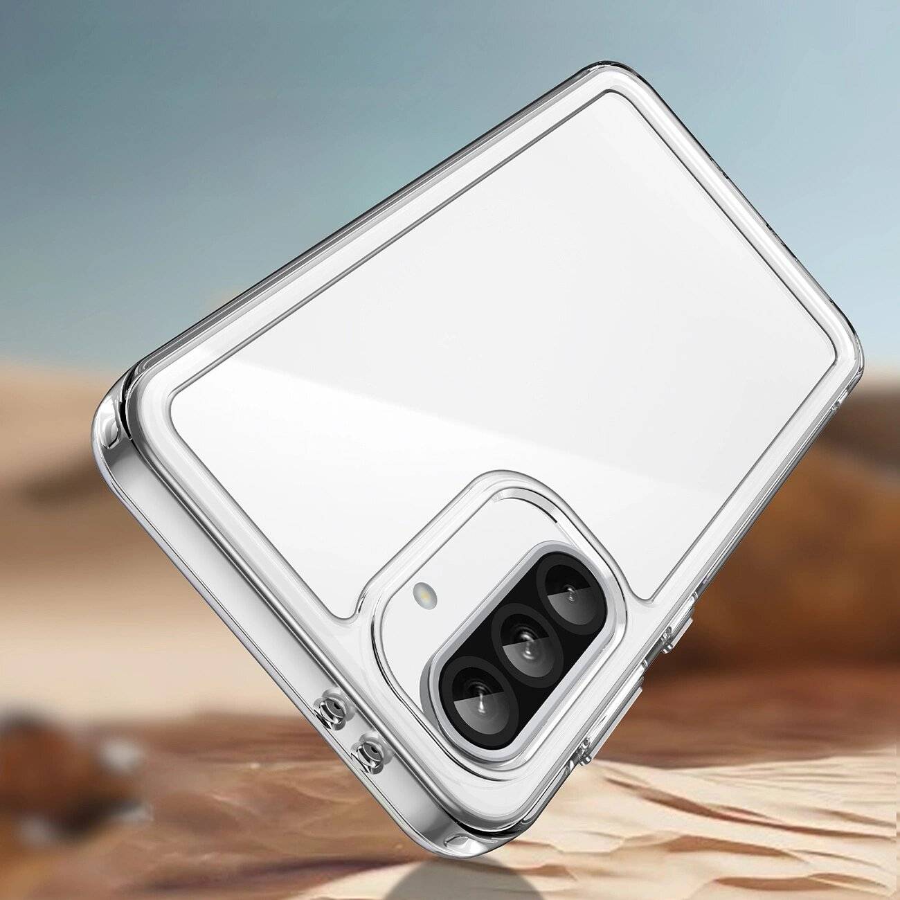 Outer Space Hülle Samsung Galaxy A56 Cover flexiblem Rahmen - Transparent